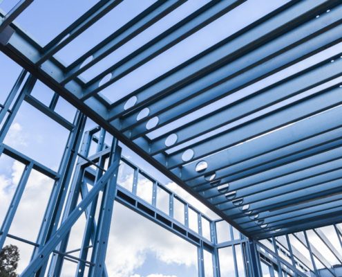 Steel frame