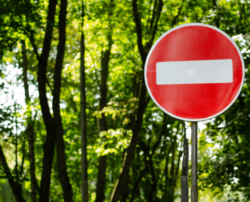 Do not enter