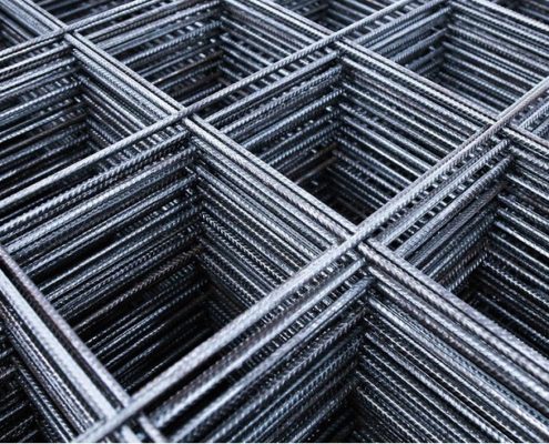 Piles of reo mesh