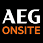 AEG on-site logo