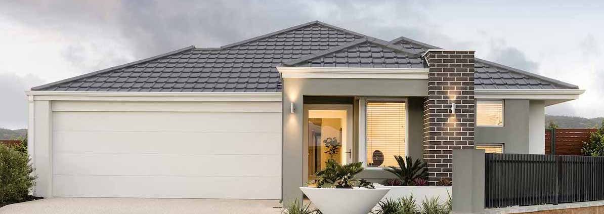 Residential home with dark grey concrete tiles from Bristile
