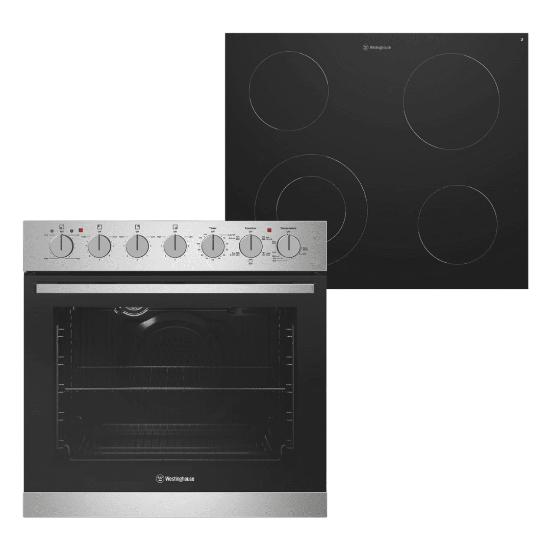 The Good Guys Commercial Westinghouse cooktop and oven product photo