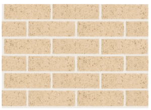 Pale beige brick wall