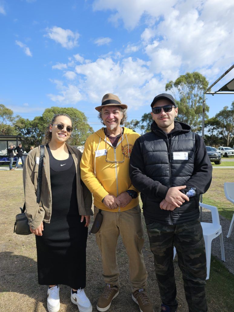 Members at TAG’s clay shooting event