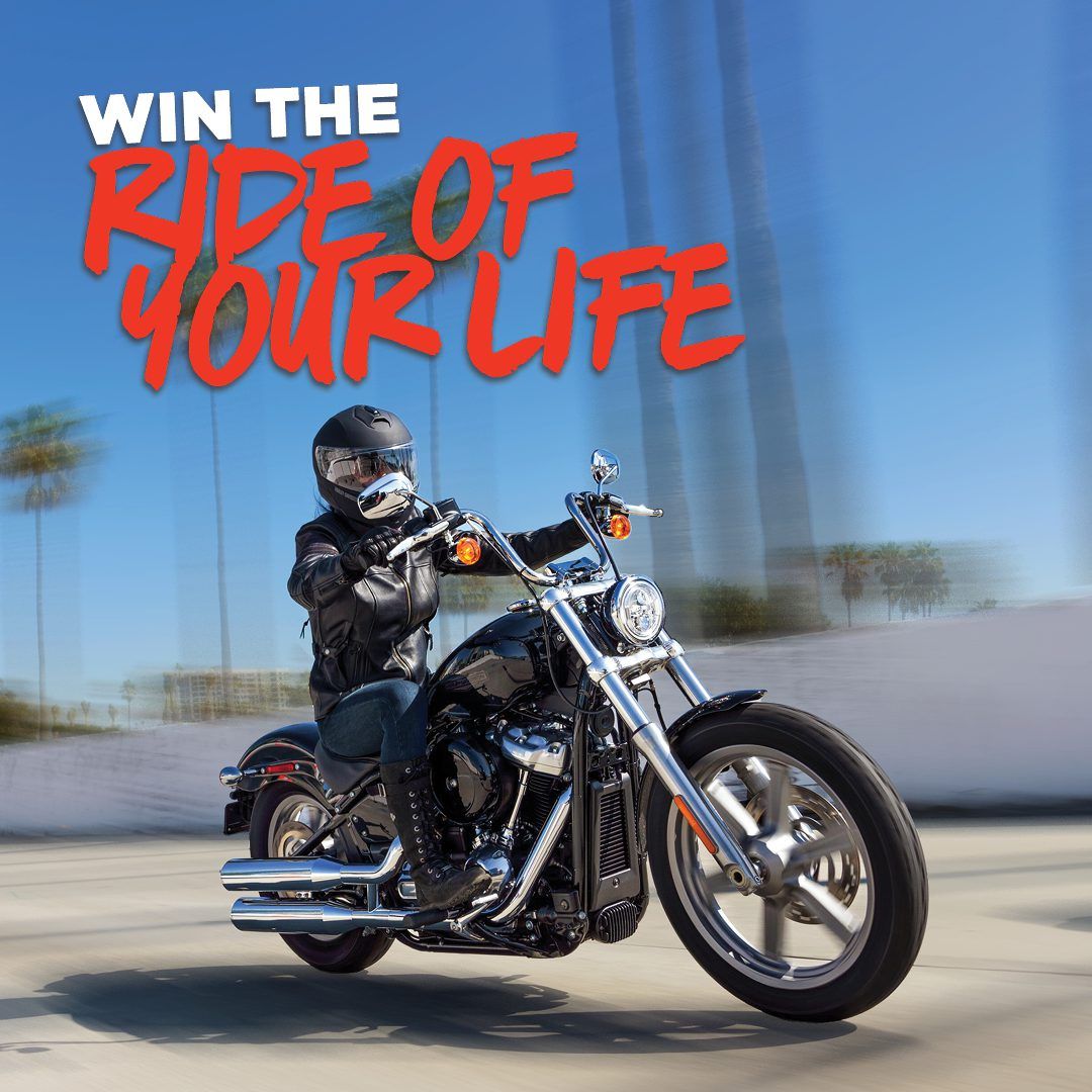 ride of your life win a harley with tradelink and rheem