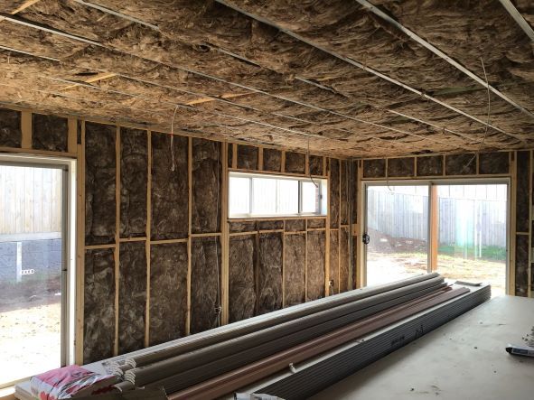 Pride Insulation internal walls filled with insulation