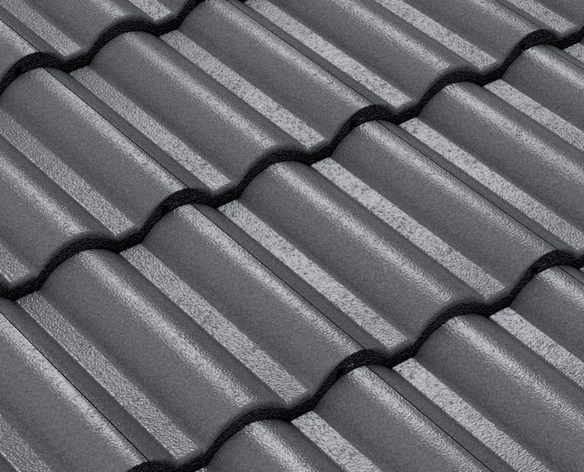 Bristile Roofing Tiles MidTone Storm Grey Designer