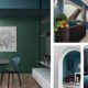 Collage of Dulux Colour Trends throughout a modern architectural home