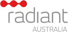 Radiant Tiles Australia Red Logo
