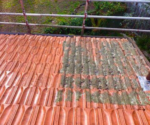 Oates roofing maintenance mid job tiles