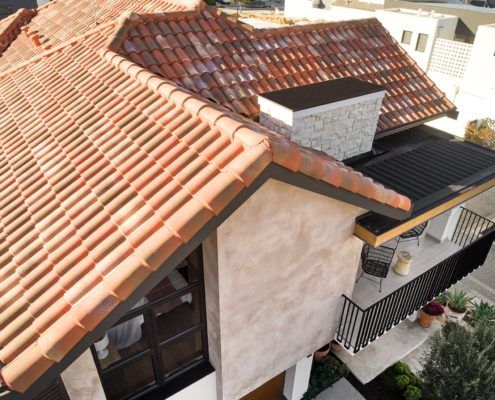 Bristile terracotta roof tiles modern residential