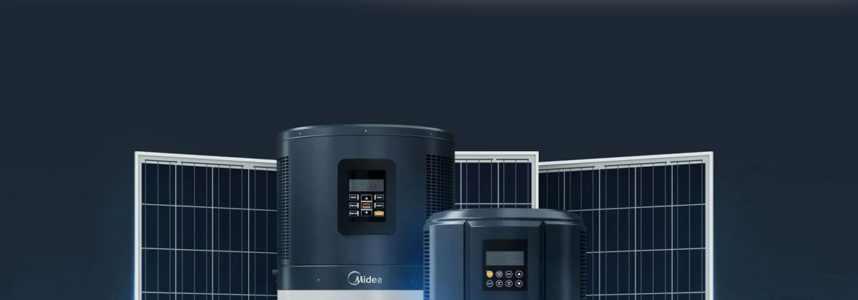 Chromagen water heaters on solar panels