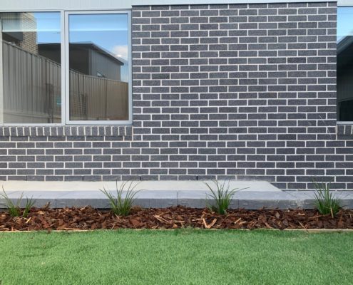 MD Bricks refined graphite facing residential