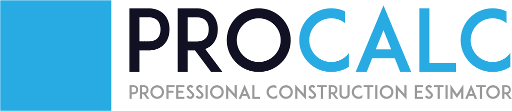 Procalc Logo - Professional Construction Estimator