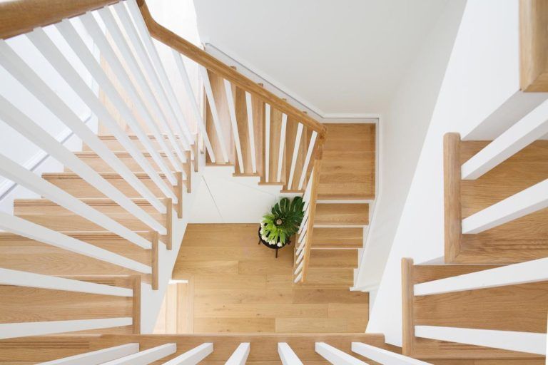 Genneral Staircase timber spiral multistory
