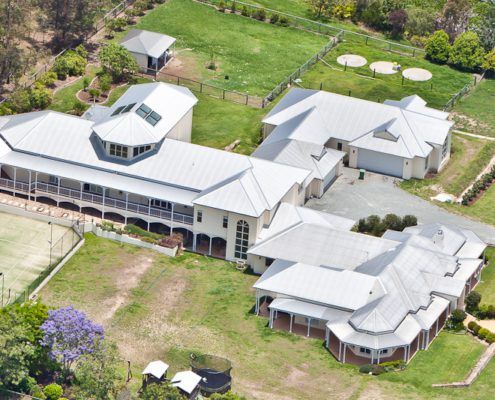 DynamicRoof bradview home aerial view