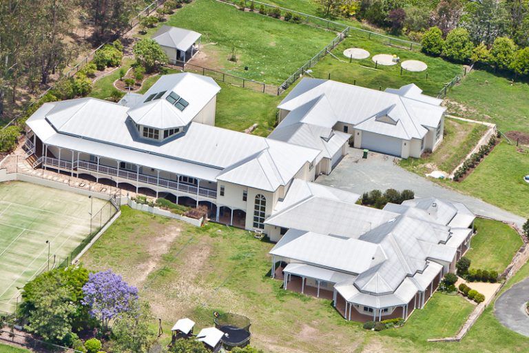 DynamicRoof bradview home aerial view