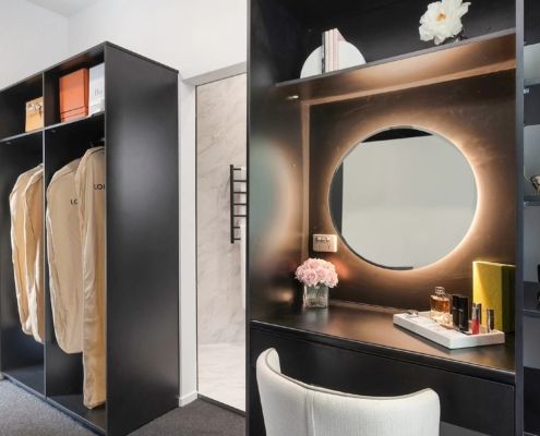 Tailored interiors wardrobe dressing room