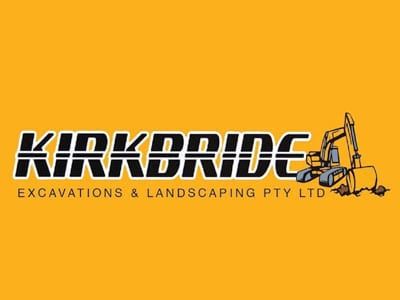 Kirkbride Excavation and Landscaping Logo logo