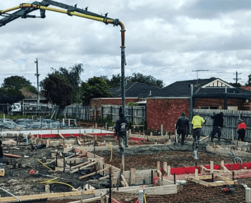 Level Slabs feature image on site with crew