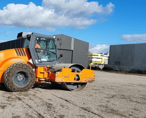 signature earthworks on site