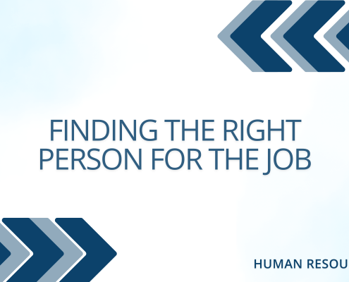 LMS Module Tile Finding the right person