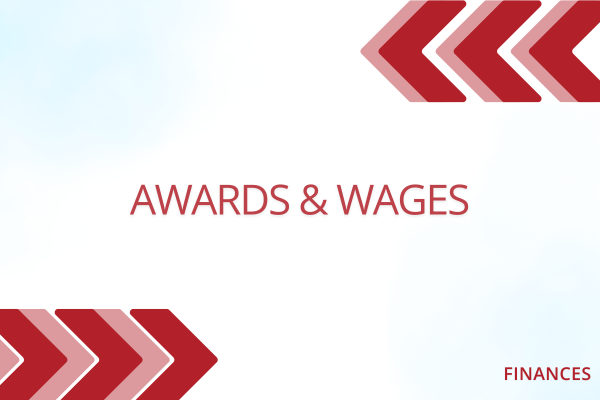 LMS Module Tile Awards & Wages