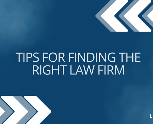 LMS Module Tile tips for finding the right law firm