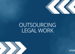 LMS Module Tile outsourcing legal work