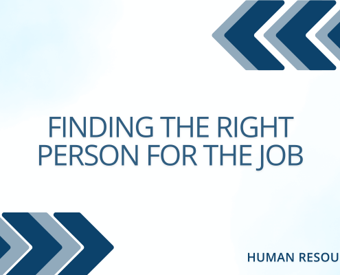 LMS Module Tile finding the right person for the job