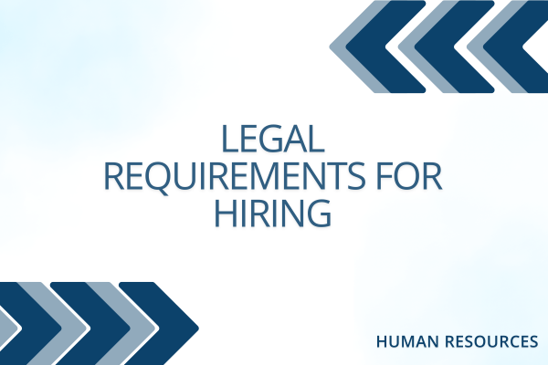 LMS Module Tile legal requirements for hiring