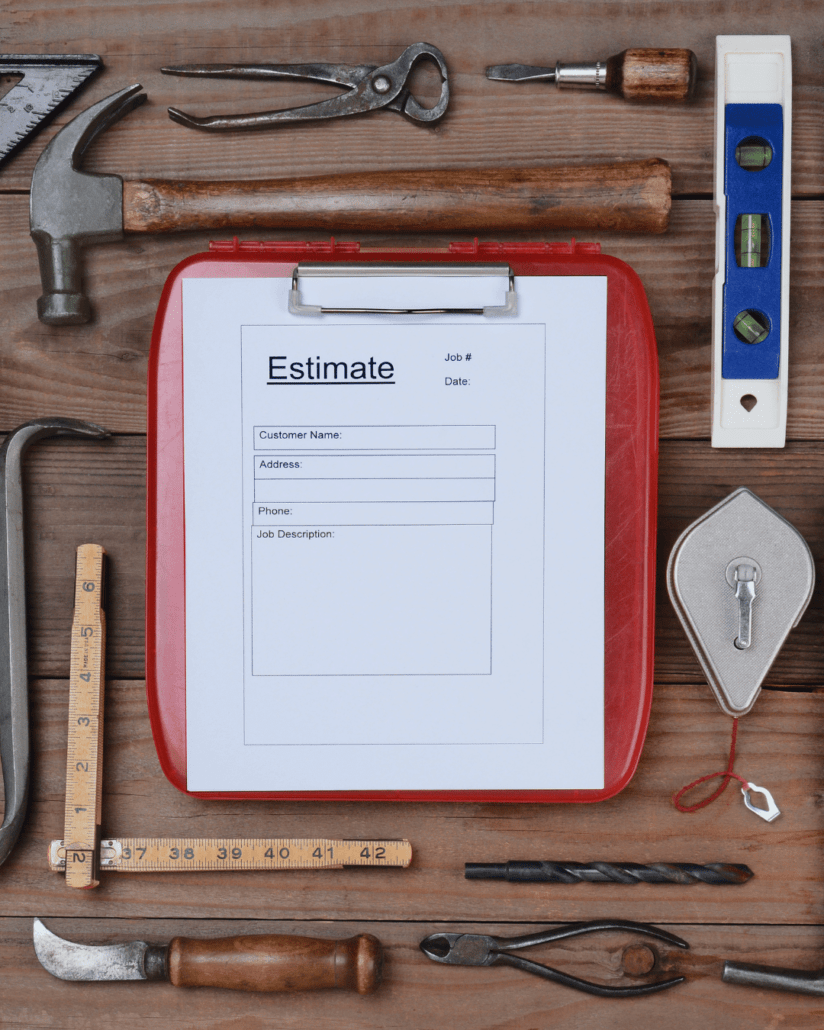 estimate builder tools