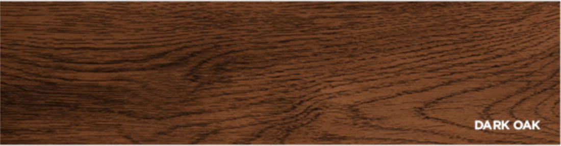 Gliderol Native Timber swatches dark oak