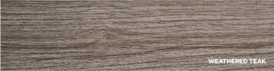 Gliderol Native Timber swatches weathered teak