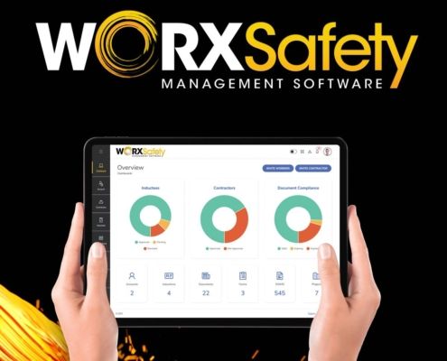 worx safety ipad with software on it