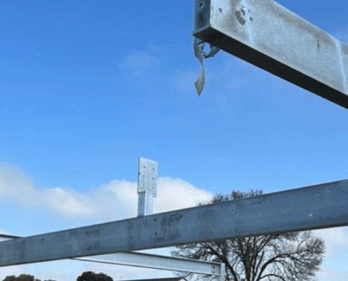 Newsletter Banner steel beams total steel