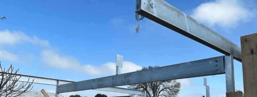 Newsletter Banner steel beams total steel