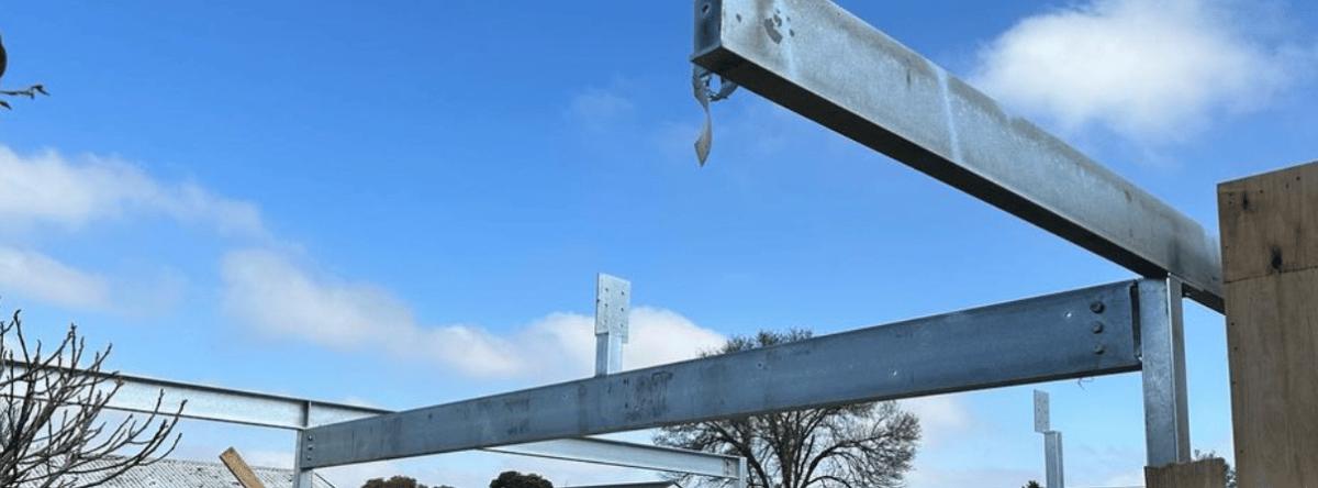 Newsletter Banner steel beams total steel