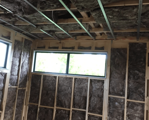 Azelia Insulation walls and ceiling insulation installed