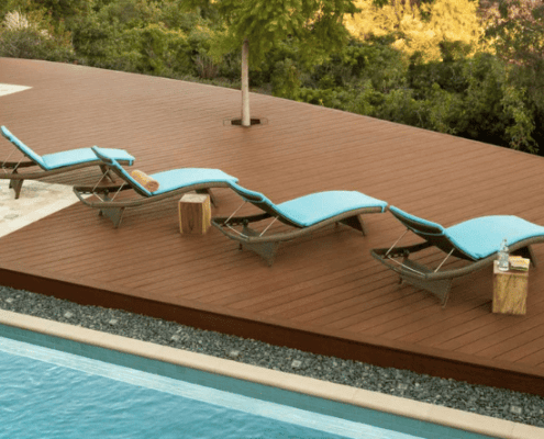 Newsletter Banner composite decking pool side versace timbers