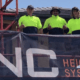 Newsletter Banner linc employees on scaffolding