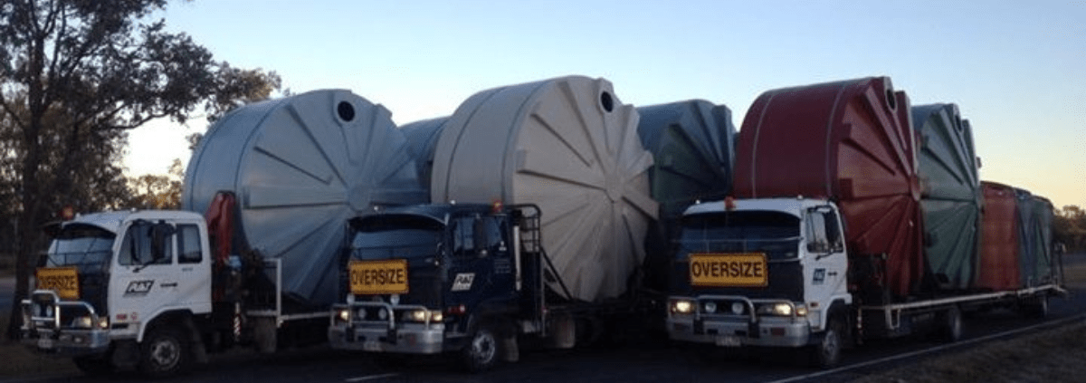 Newsletter Banner poly water tanks on big oversize trucks capital tanks