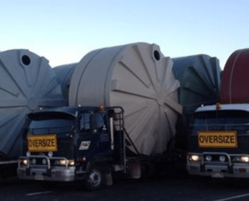 Newsletter Banner poly water tanks on big oversize trucks capital tanks