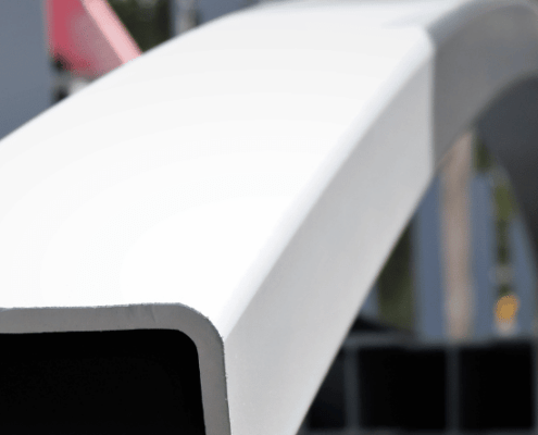 Newsletter Banner 2025 structural steel curved