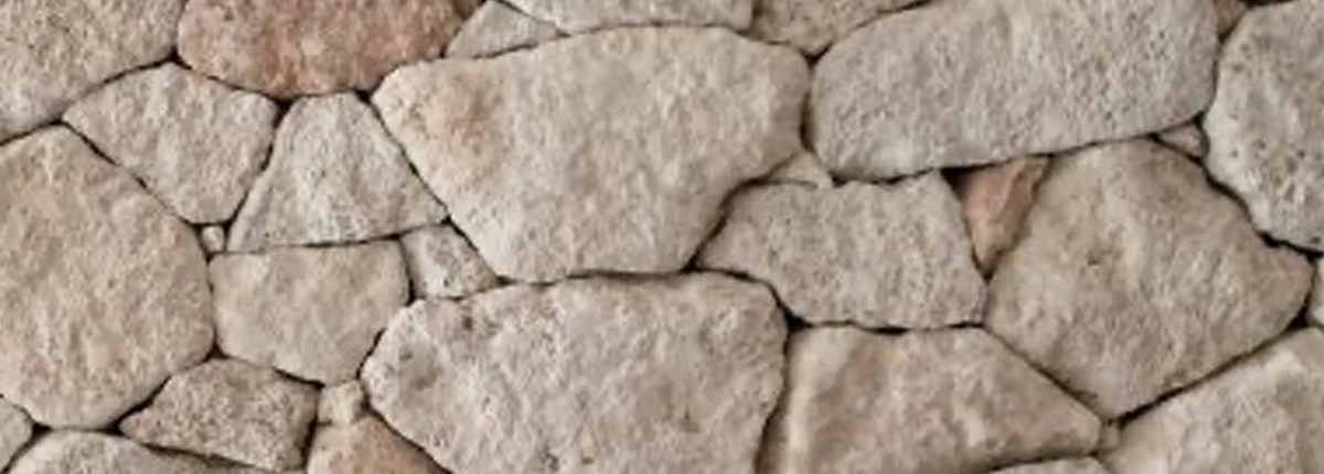 Stone centre stone wall