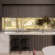 Willoughby and fahy bespoke high contrast kitchen