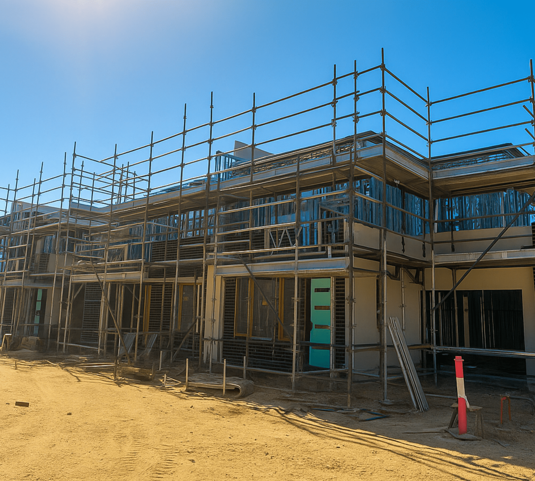 Bay 2 bay residential scaffold